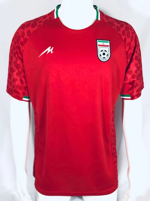 AAA Quality Iran 2022 World Cup Away Red Soccer Jersey
